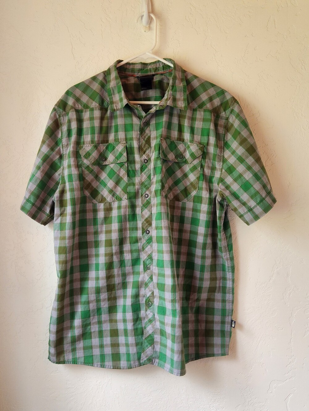 The North Face Casual Plaid Snap Shirt
